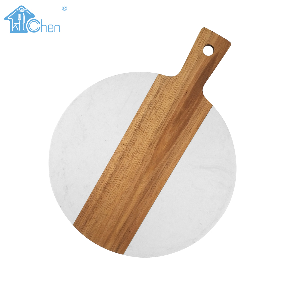 Round Marble Stone Cutting Board